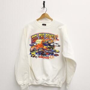 Feel The Power Benton Missouri Race Cars Sweatshirt Large